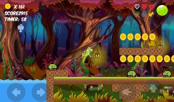 Jungle Adventure : Super Jumper Runner Dino স্ক্রিনশট 1