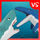 Megalodon Fights Mosasaurus aplikacja