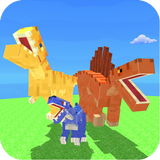Blocky Dino Park Apex Arena simgesi