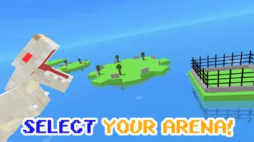 Blocky Dino Park Apex Arena Ekran Görüntüsü 1