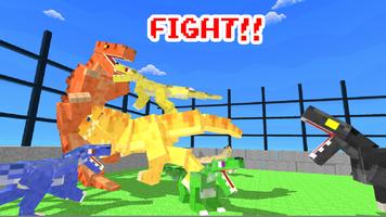 Blocky Dino Park Apex Arena imagem de tela 2