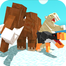 Blocky Dino Park Ice Age Arena APK
