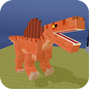 Blocky Dino Park: Spino Strike APK