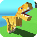 Blocky Dino Park T-Rex Rampage aplikacja
