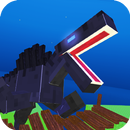 Blocky Titan Spino Rampage APK