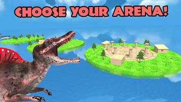Dino Battle Arena Lost Kingdom captura de pantalla 1