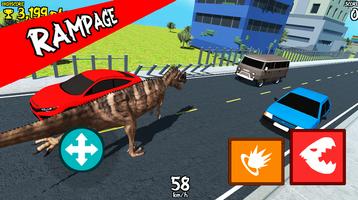 Dinosaur Road Rampage Ekran Görüntüsü 2