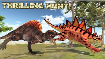 Hungry Spino Coastal Dino Hunt الملصق