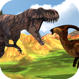 Hungry T-Rex Island Dino Hunt icône