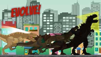 Hybrid T-Rex: City Rampage تصوير الشاشة 1