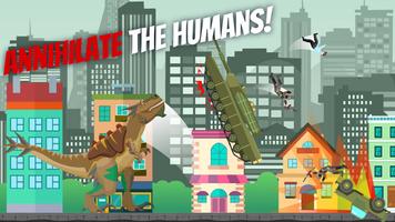 Hybrid T-Rex: City Rampage Ekran Görüntüsü 2