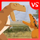 T-Rex Fights Allosaurus 图标