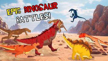 T-Rex Fights Dinosaurs โปสเตอร์