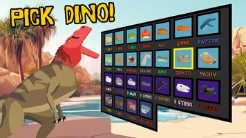 T-Rex Fights Dinosaurs скриншот 1