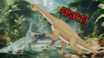 T-Rex Fights Dinosaurs تصوير الشاشة 2