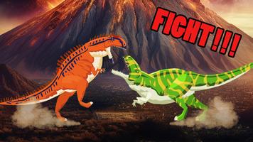 T-Rex Fights More Dinosaurs captura de pantalla 2