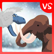 آیکون‌ T-Rex Fights Mammoth