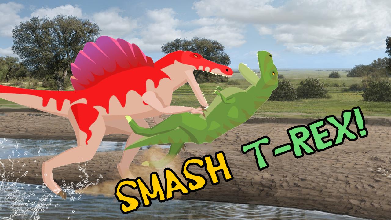 T Rex Fights Spinosaurus For Android Apk Download - roblox era of terror rex