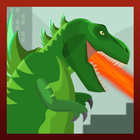 Hybrid Titan Rex: City Rampage أيقونة