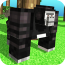 APK Blocky Wild Park: Gorilla Bash