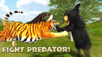 Hungry Tiger Jungle Wild Hunt syot layar 1