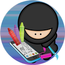 NiNjA Free Color Draw Paint Book App APK