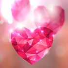 Diamond Hearts Live Wallpaper иконка