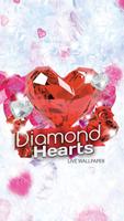 Diamond Hearts Live Wallpaper постер