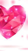 Diamond Hearts Live Wallpaper capture d'écran 1