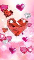 Diamond Hearts Live Wallpaper syot layar 2