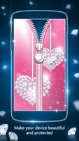 Diamond Zipper Screen Lock اسکرین شاٹ 2