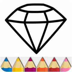 Скачать Diamond Glitter Coloring Book APK