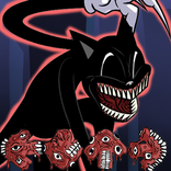 Death Music Battle Cartoon Cat