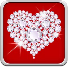 Diamond Hearts Live Wallpaper APK download