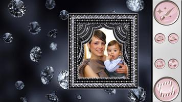برنامه‌نما Diamond Photo Frames Editor عکس از صفحه