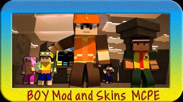 Boboiboy mod for Minecraft PE poster