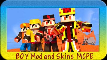 Boboiboy mod for Minecraft PE screenshot 1