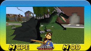 Dragon Mod for Minecraft poster