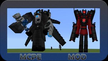Mod Skibidi toilet for MCPE screenshot 1
