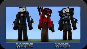 Mod Skibidi toilet for MCPE screenshot 2