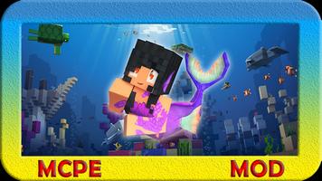 Mod Mermaid Minecraft Ekran Görüntüsü 1