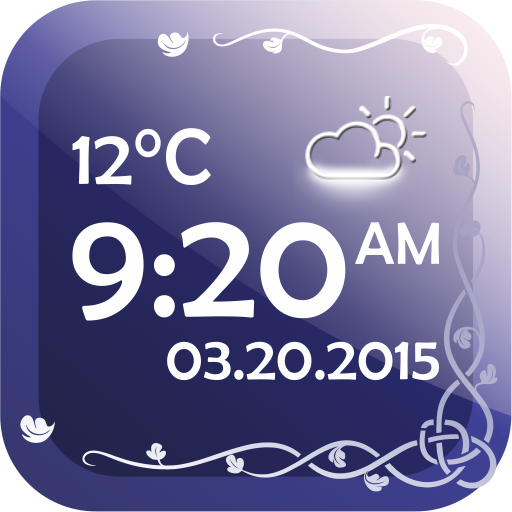 Digital Clock With Weather