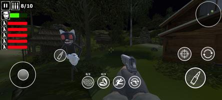 Cartoon Cat Survival Game скриншот 1