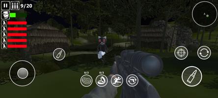 Cartoon Cat Survival Game скриншот 2