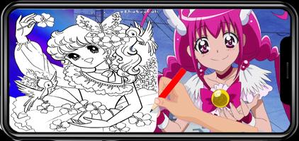 Glitter Force Coloring تصوير الشاشة 1