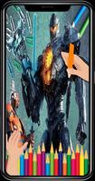 Pacific Rim Coloring book Affiche