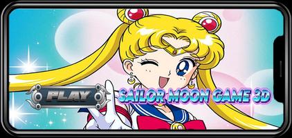 Sailor Moon Game 3D постер