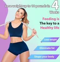 Diet and exercise lose weight poster