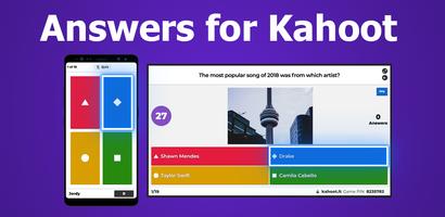 Answers for Kahoot Plakat