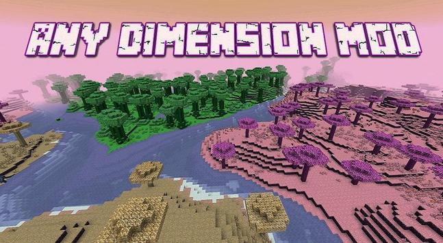 Dimension Mod for MCPE 截图 1
